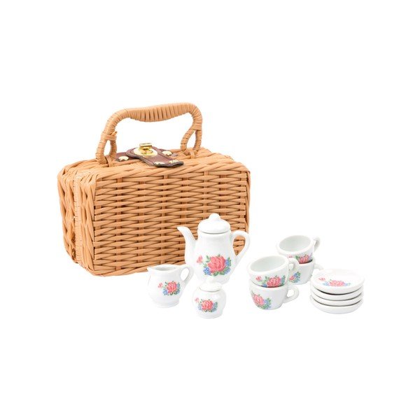 14dílný dětský porcelánový set s kufříkem Legler Coffee-image-4