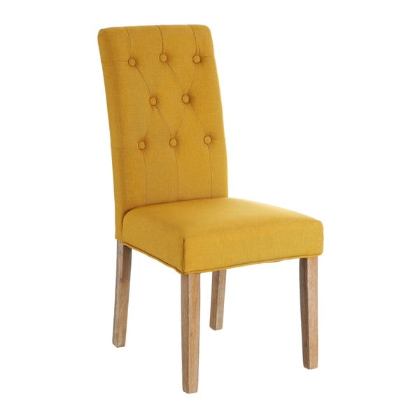 Žlutá jídelní židle Ixia Silla