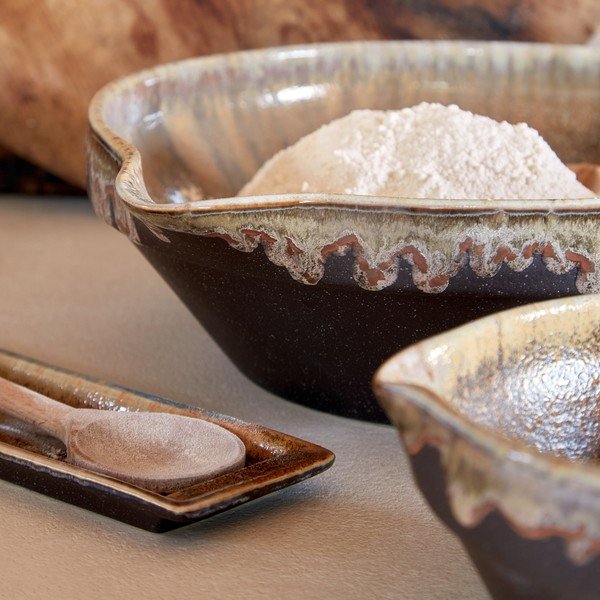 Tmavě hnědá mísa z kameniny Poterie – Casafina-image-1