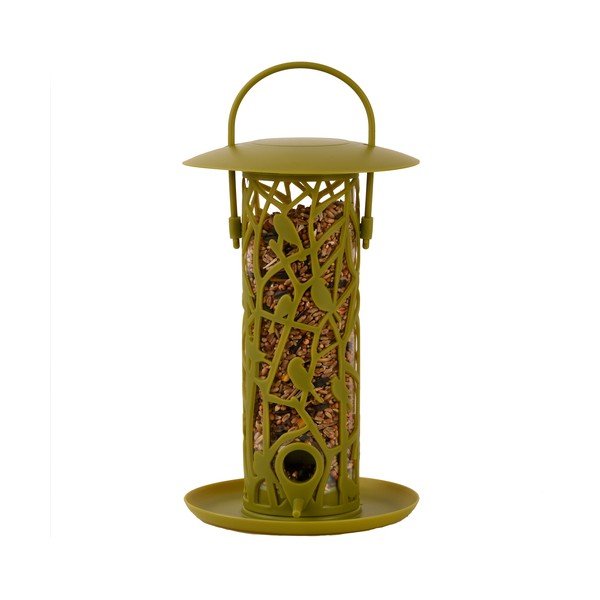 Žlutozelené závěsné krmítko na semena Esschert Design Chiff Chaff-image-1