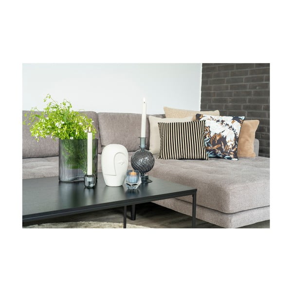 Krémová keramická váza (výška 19,5 cm) Face – House Nordic-image-2