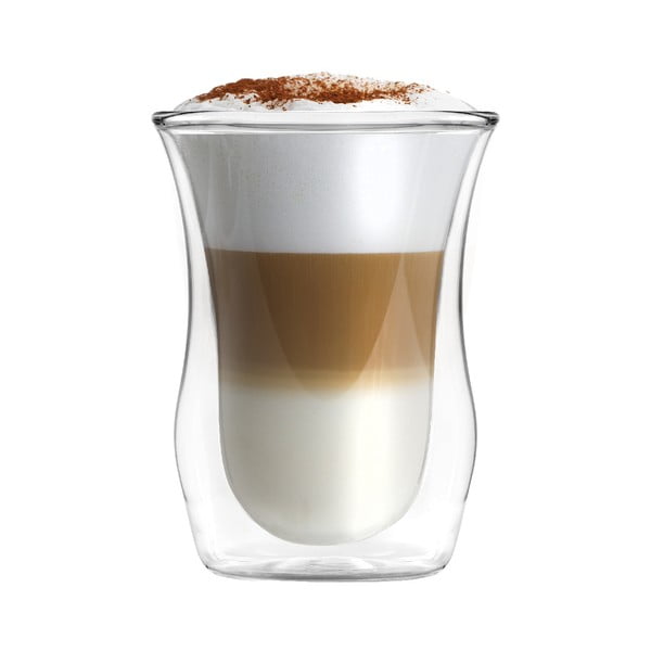 Dvoustěnné skleněné hrnky v sadě 6 ks 250 ml – Vialli Design-image-1