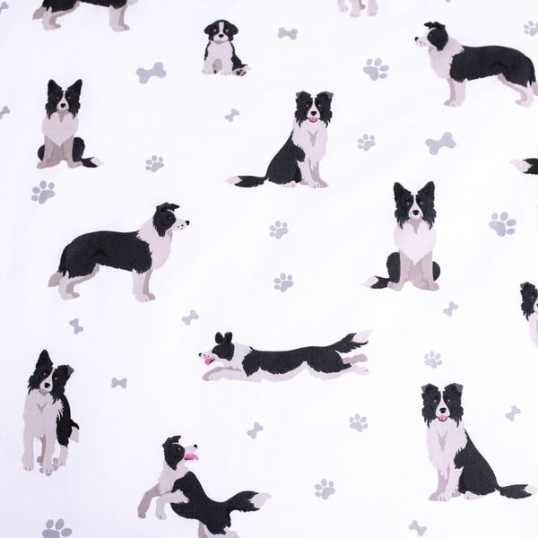 Bavlněné dětské povlečení na jednolůžko 140x200 cm Border Collie – Jerry Fabrics-image-3