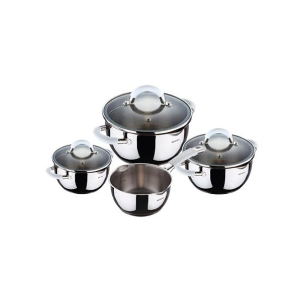 Set Cookware White, 7 ks