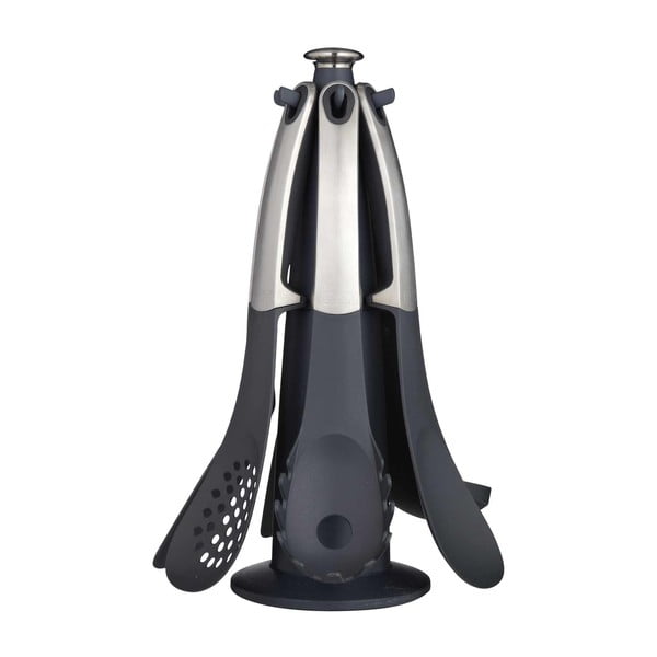 Sada nástrojů se stojanem Elevate Carousel Steel 100, nerez