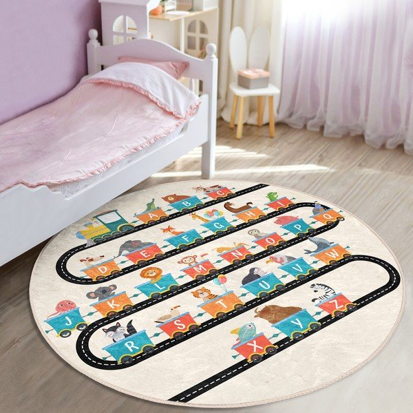 Dětský koberec ø 120 cm Comfort – Mila Home-image-1
