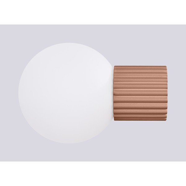 Světle hnědé nástěnné svítidlo ø 12 cm Orbital – Sollux-image-4