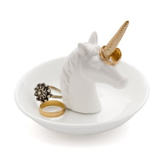 Porcelánový stojan na šperky Jednorožec - Balvi