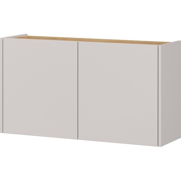 Krémová závěsná skříňka v dekoru dubu 93x52x29 cm Libbiano – Germania
