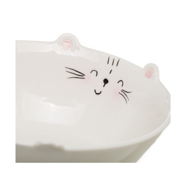 Bílá porcelánová miska Unimasa Kitty, ⌀ 16,1 cm-image-1