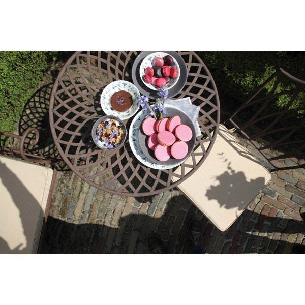 Kulatý zahradní jídelní stůl ø 70 cm – Esschert Design-image-2