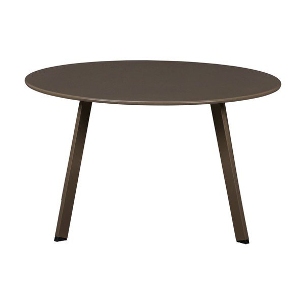 Kovový kulatý zahradní konferenční stolek ø 70 cm Fer – WOOOD