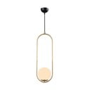 Závěsné svítidlo ve zlaté barvě Squid Lighting Arch, výška 146 cm