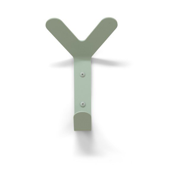 Šedozelený nástěnný ocelový háček Frondo – Spinder Design-image-2