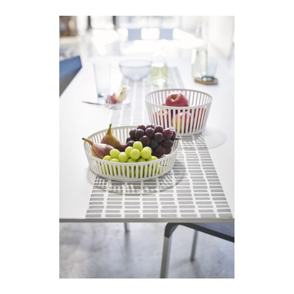 Bílá mísa na ovoce YAMAZAKI Tower, ⌀ 21,5 cm-image-4