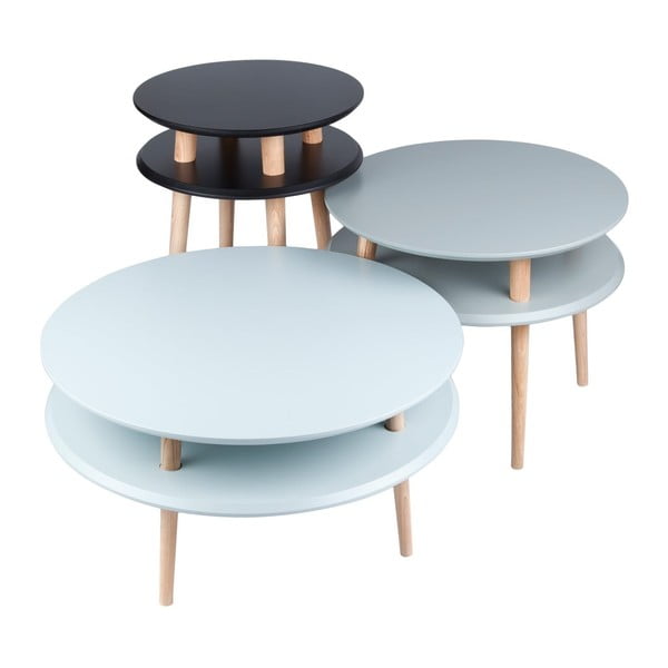 Bílý konferenční stolek Ragaba UFO, Ø 70 cm-image-2