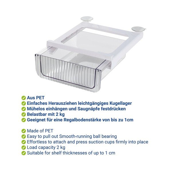 Plastový organizér do lednice 27x24 cm Kira – Wenko-image-2