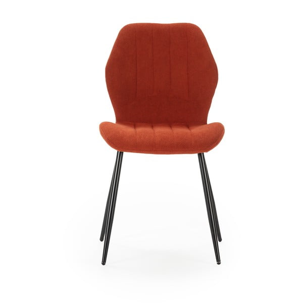 Jídelní židle v cihlové barvě v sadě 4 ks Milu – Marckeric-image-3