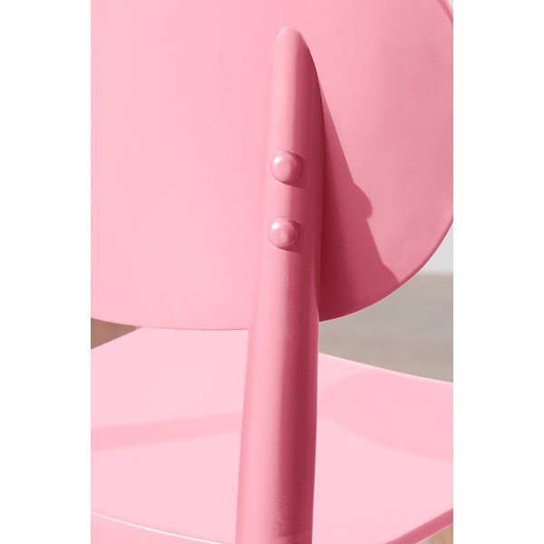 Růžová jídelní židle – Really Nice Things-image-4