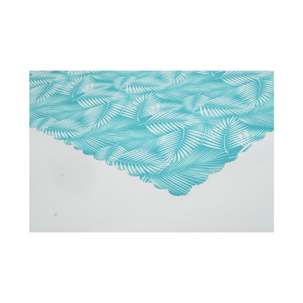 Běhoun na stůl z mikrovlákna Minimalist Cushion Covers Blue Leaves, 45 x 145 cm-image-1