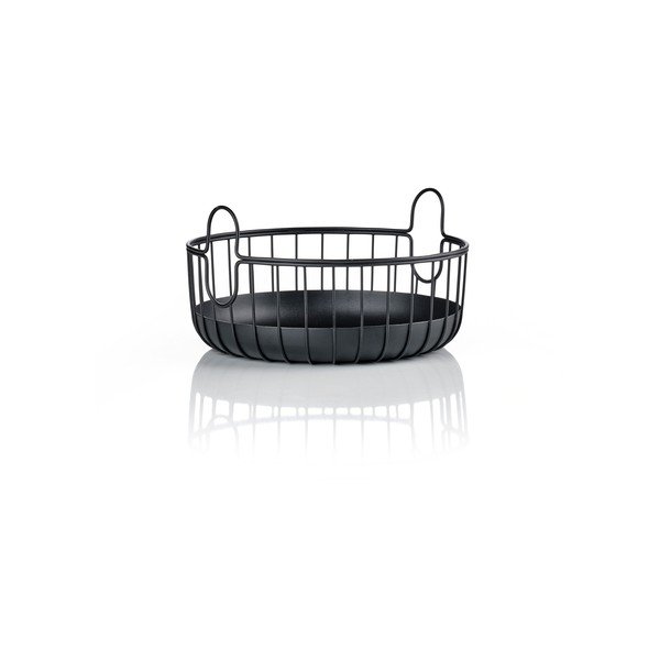 Drátěný kovový košík ø 22x8 cm Inu – Zone-image-2