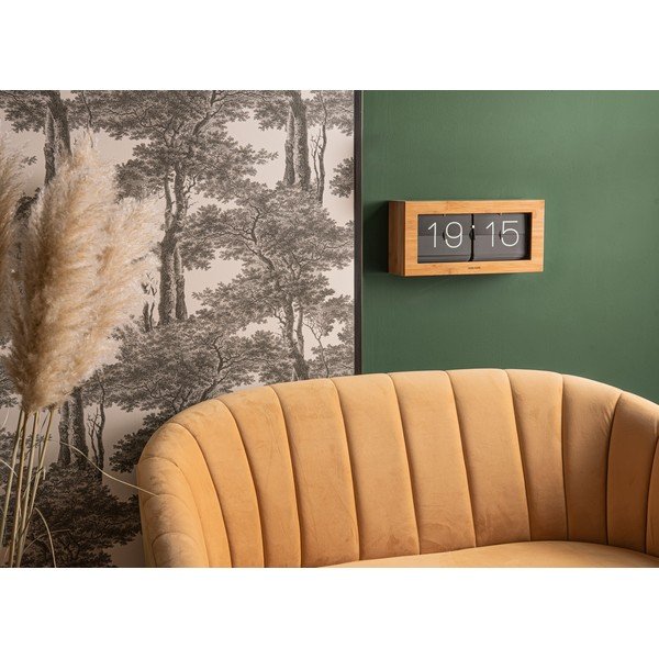 Karamelově hnědá sametová pohovka Leitmotiv Royal-image-1