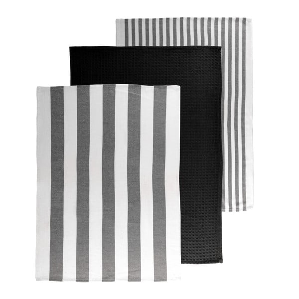 Bavlněné utěrky v sadě 3 ks 51x74 cm Marra – Tiseco Home Studio