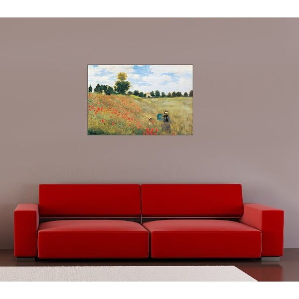 Monet - Vlčí máky v Argenteuil-image-3