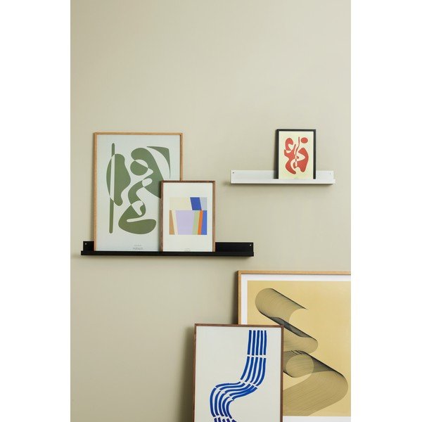 Světle šedá kovová police na obrázky 60 cm Care – Hübsch-image-2