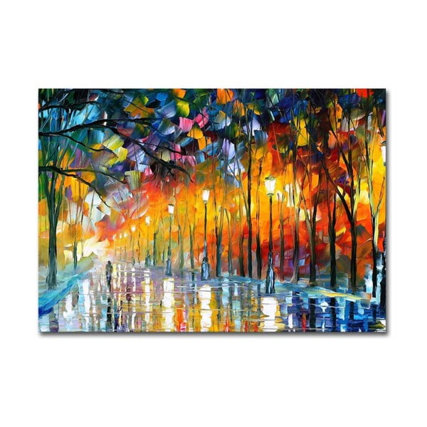 Nástěnná reprodukce na plátně Leonid Afremov, 100 x 70 cm