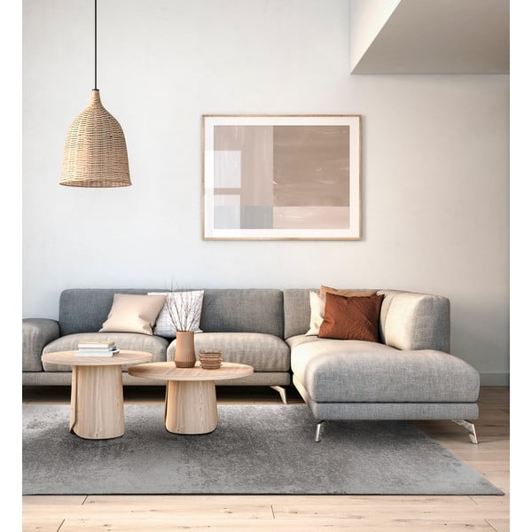 Šedý vlněný koberec 160x240 cm Tizo – Agnella-image-1