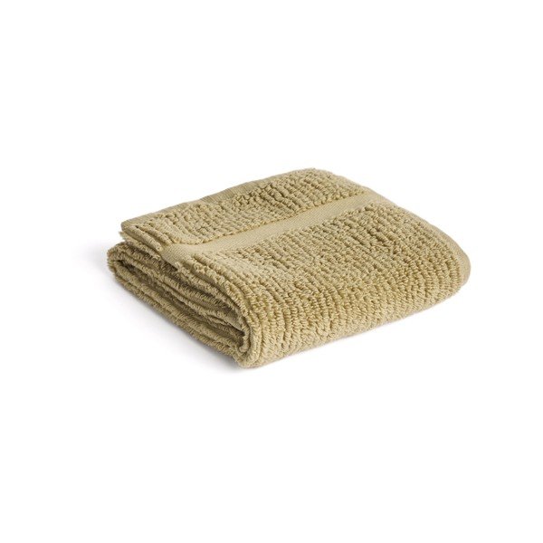 Zelený froté bavlněný ručník 30x50 cm Olvira – Kave Home