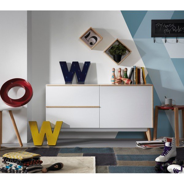 Bílá komoda Kave Home Meety-image-4