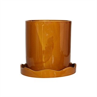 Kameninový ručně vyrobený obal na květináč ø 21,5 cm Nami – OYOY Living Design