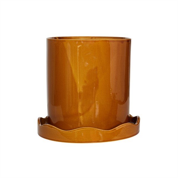 Kameninový ručně vyrobený obal na květináč ø 21,5 cm Nami – OYOY Living Design