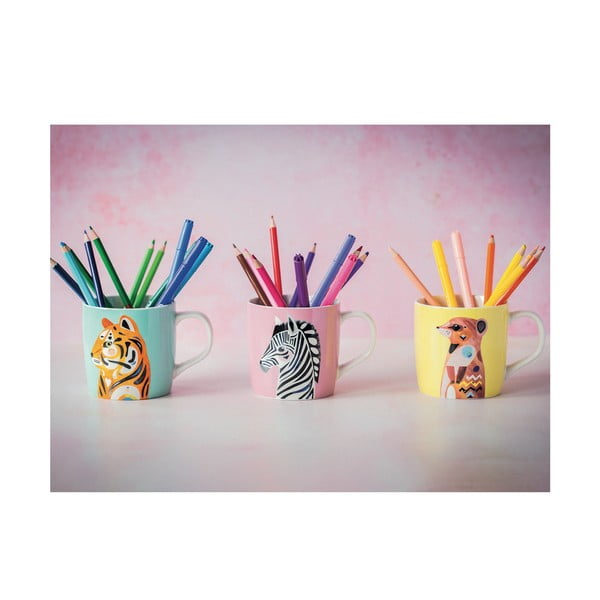 Modrý porcelánový hrnek Maxwell & Williams Pete Cromer Tiger, 375 ml-image-2