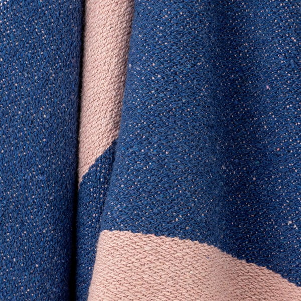 Modro-růžová deka 130x160 cm Cadeo – Bloomingville-image-4