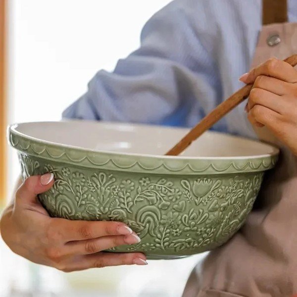 Zelená keramická mísa ø 29 cm Home to Roost – Mason Cash-image-1