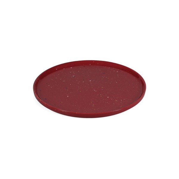 Vínový porcelánový talíř ø 25 cm Fika – ONA-image-3