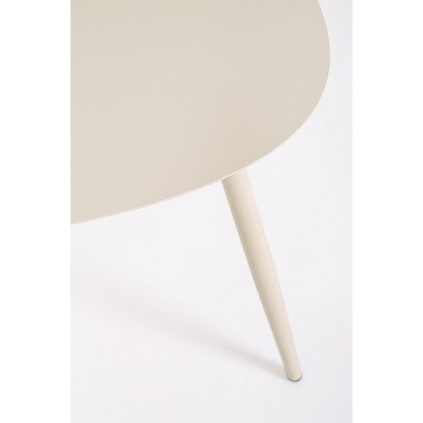 Ocelové zahradní konferenční stolky v sadě 2 ks 73,5x77,5 cm Yvonne – Bizzotto-image-3