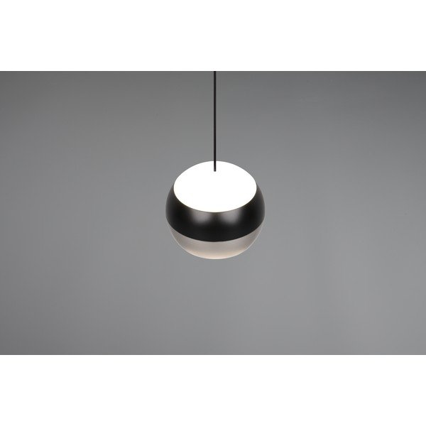 Černé/ve stříbrné barvě LED závěsné svítidlo ø 15,5 cm Orbit – Trio Select-image-2
