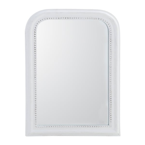 Bílé nástěnné zrcadlo InArt Boho
