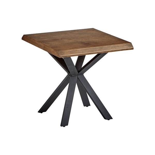 Odkládací stolek s deskou v dubovém dekoru 60x60 cm Arno – Unique Furniture