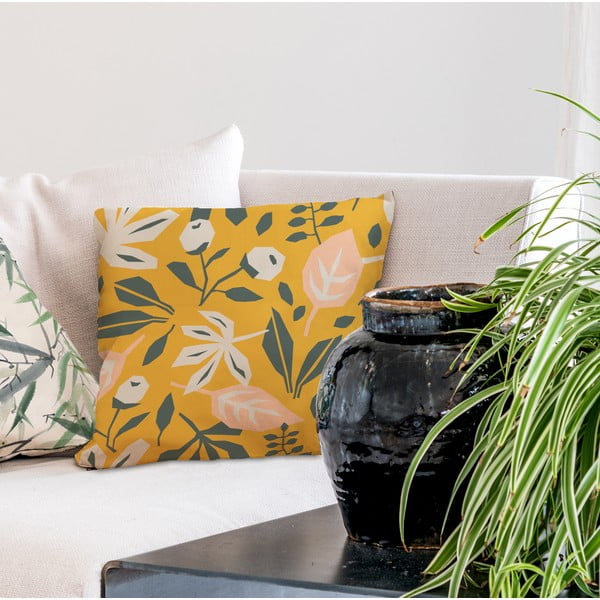 Polštář Butter Kings z bavlny Square Plants, 45 x 45 cm-image-1