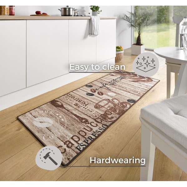 Hnědý kuchyňský běhoun Hanse Home Delicious Coffee, 67 x 180 cm-image-3