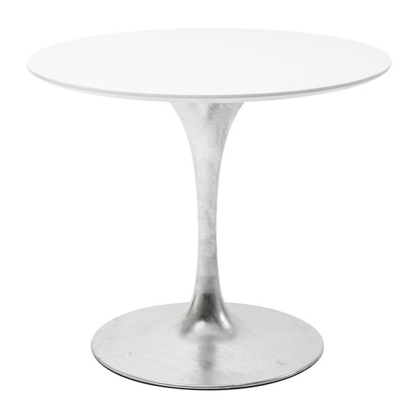 Bílá deska jídelního stolu Kare Design Invitation, ⌀ 90 cm