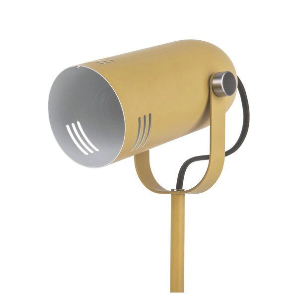 Hořčicově žlutá stolní lampa Leitmotiv Husk-image-2