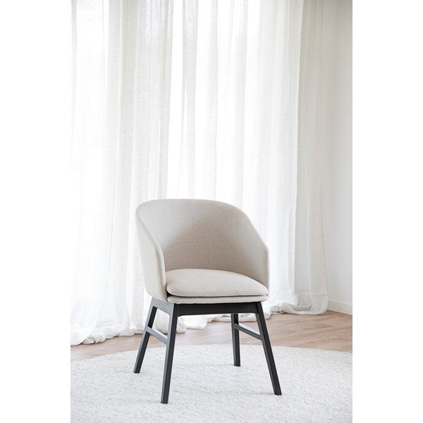 Béžová čalouněná jídelní křesla v sadě 2 ks Windham – Rowico-image-1