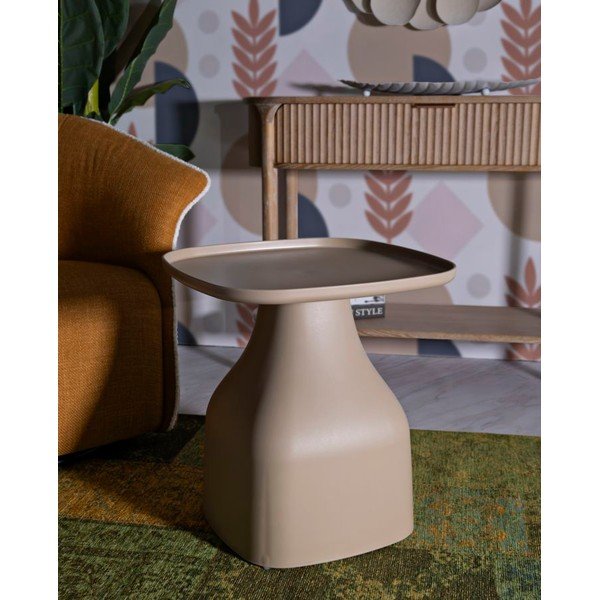 Plastový kulatý odkládací stolek ø 48 cm Gea – Mauro Ferretti-image-1