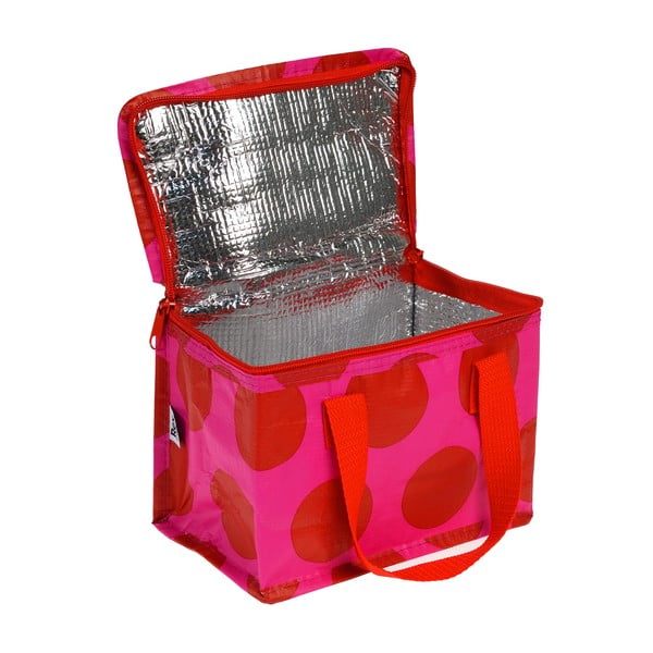 Červená/růžová chladicí taška Spotlight – Rex London-image-3